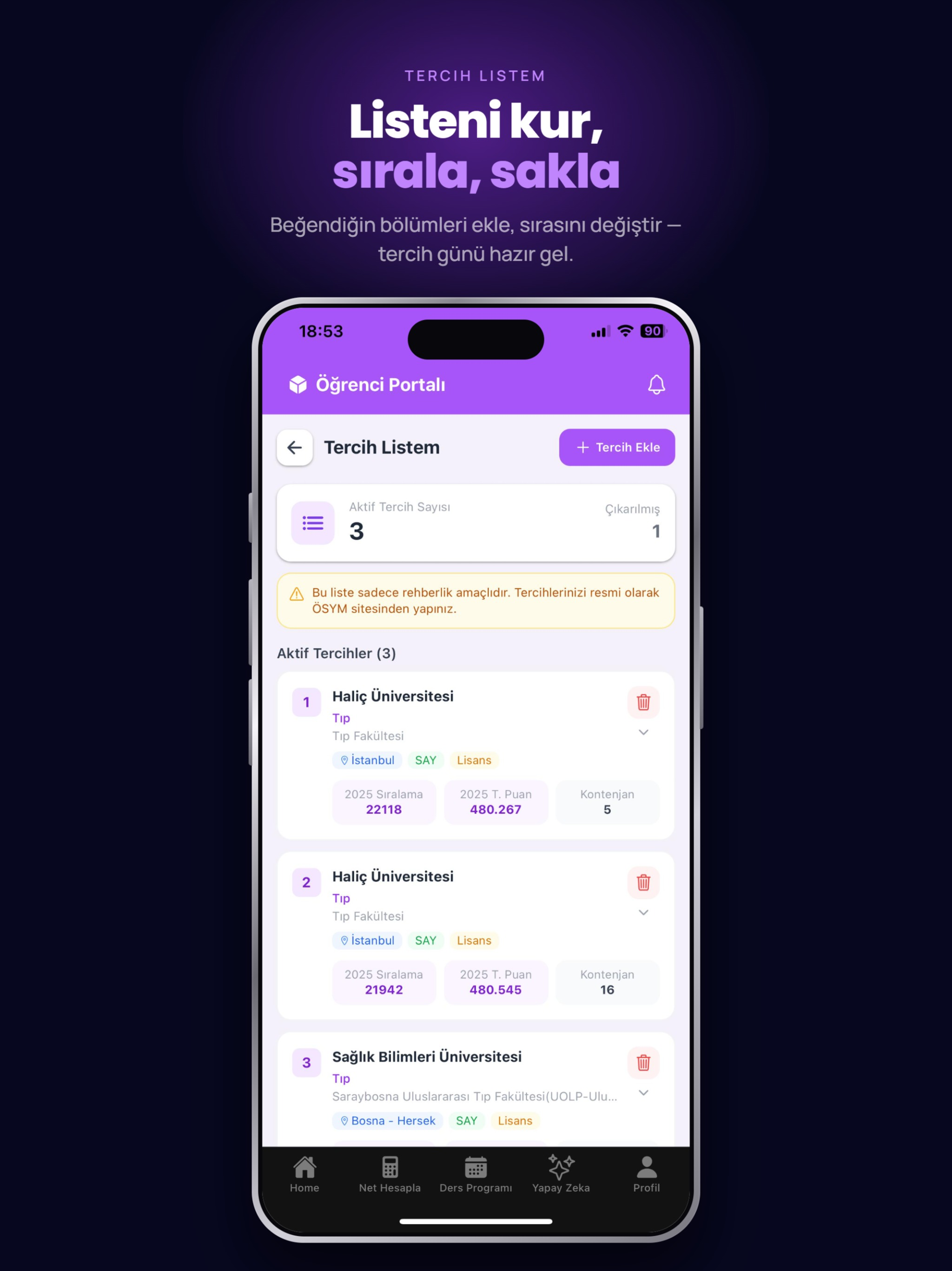 Tercih Rehberim screenshot 14
