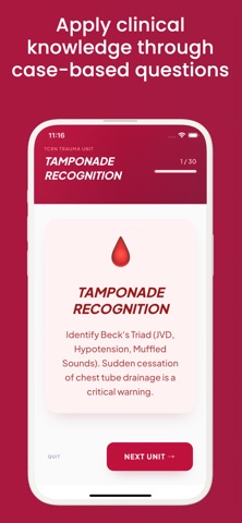 TCRN Prep | Trauma Nurse iPhone screenshot