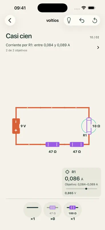Voltios: puzzles de circuitos screenshot 5 of 6
