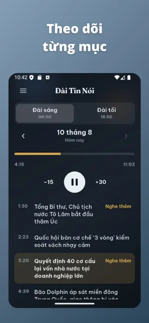 Đài Tin Nói screenshot 2