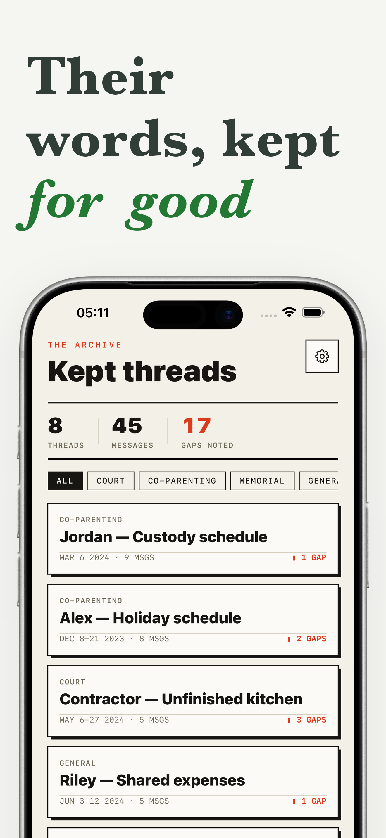 Cairn: Text Message Export screenshot 5