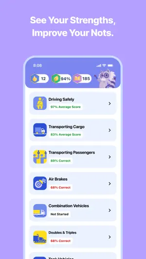 CDL Prep Test 2026 | EZ Prep screenshot 4