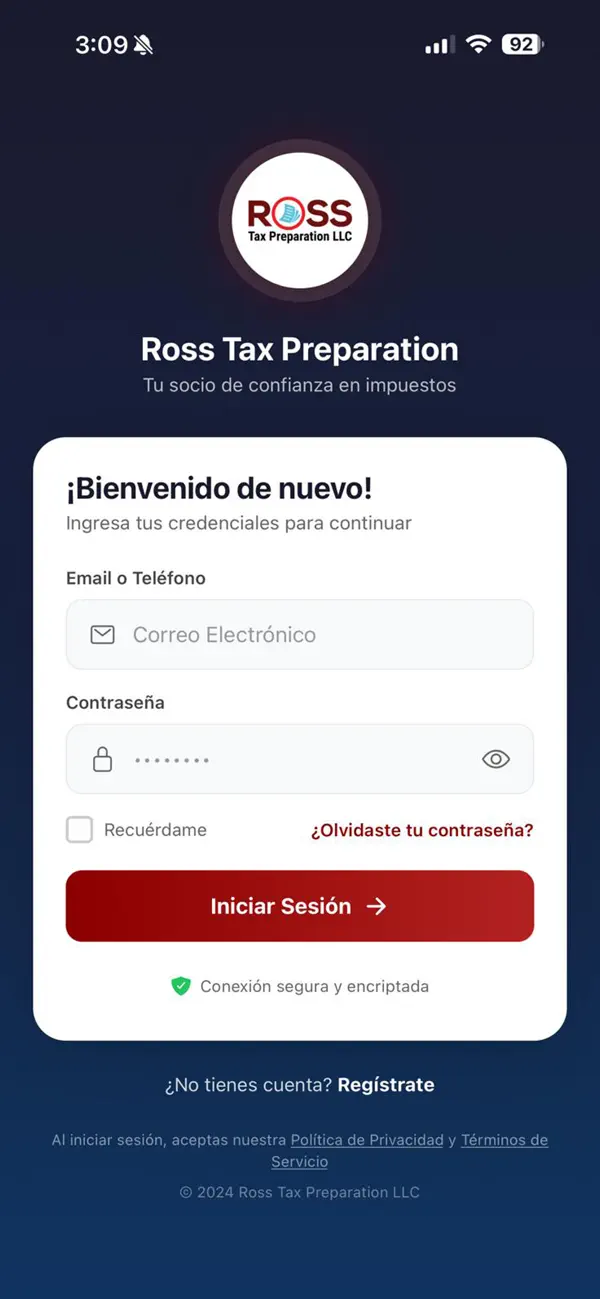 Screenshot #1 pour Ross Tax