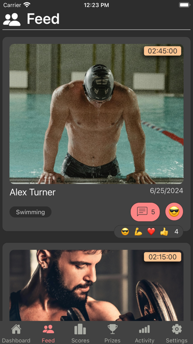 KOS Fitness Screenshot