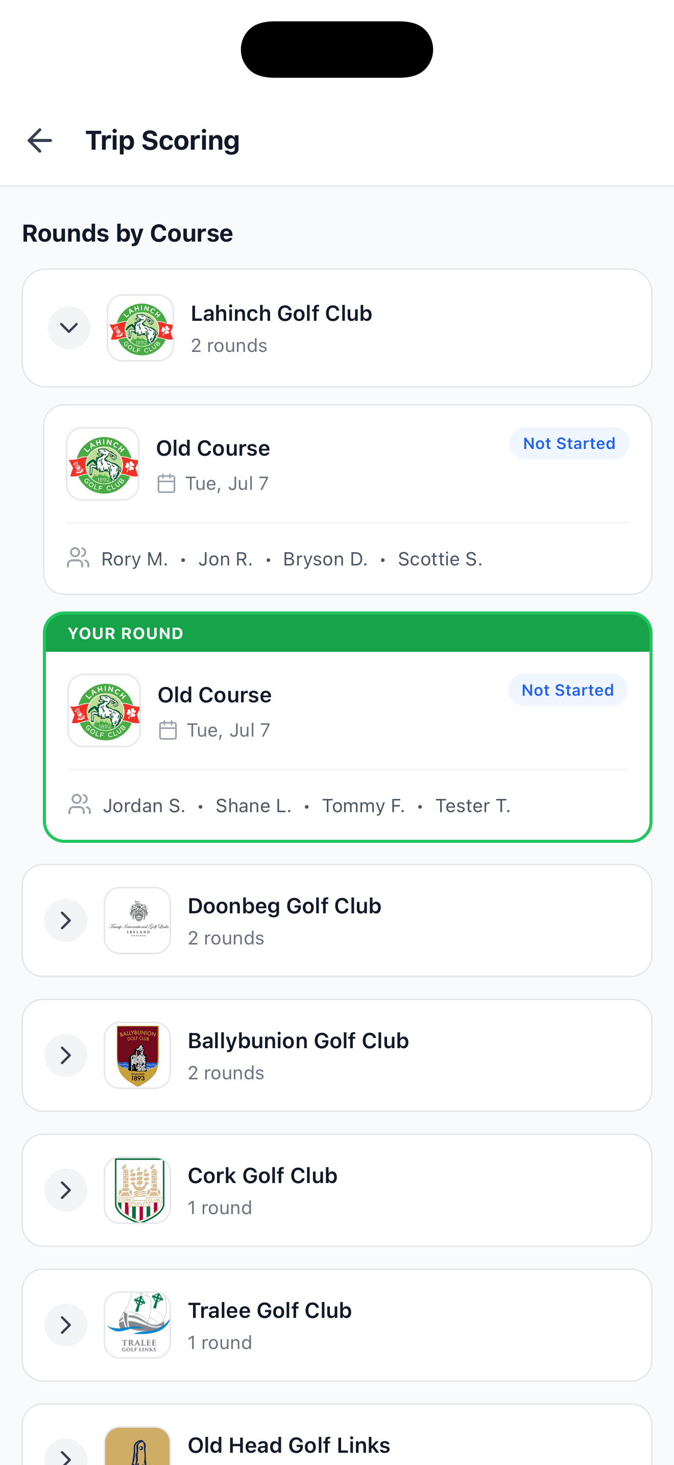 BTT Golf screenshot 5