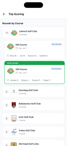 BTT Golf screenshot