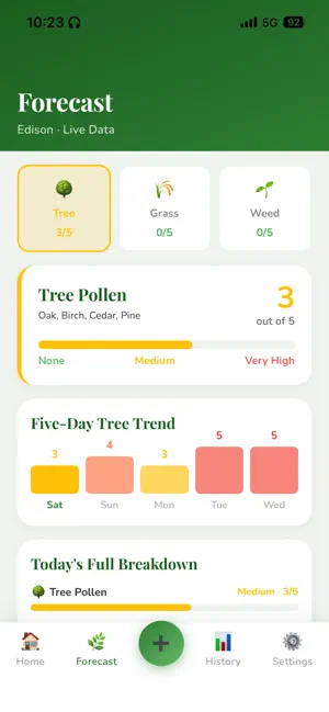 PollenIQ screenshot 4