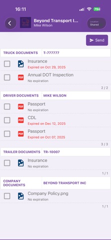 Beyond Transport: Driver App Screenshot 7 of 8