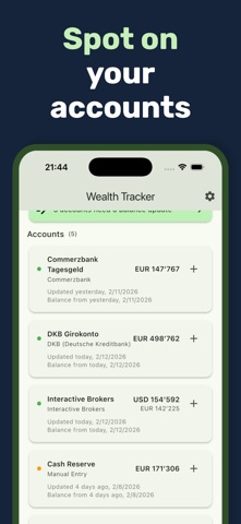 My Wealth Tracker Screenshot 4 of 8