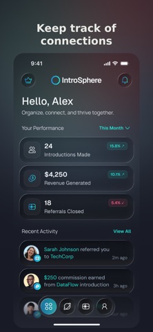 IntroSphere iPhone screenshot