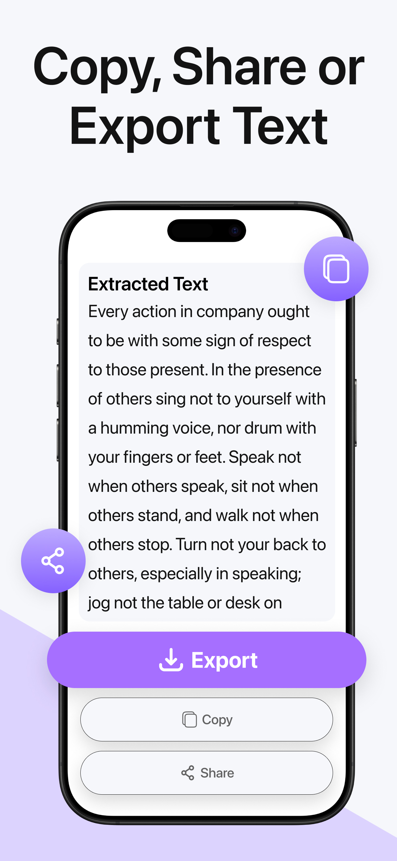 Image to Text - Scan & Convert