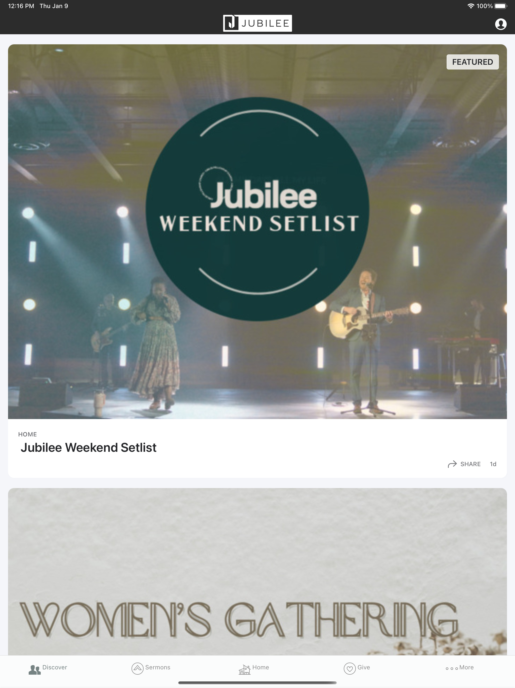 The Jubilee App