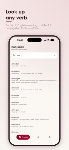 Konjunex: German Verb Practice screenshot 6