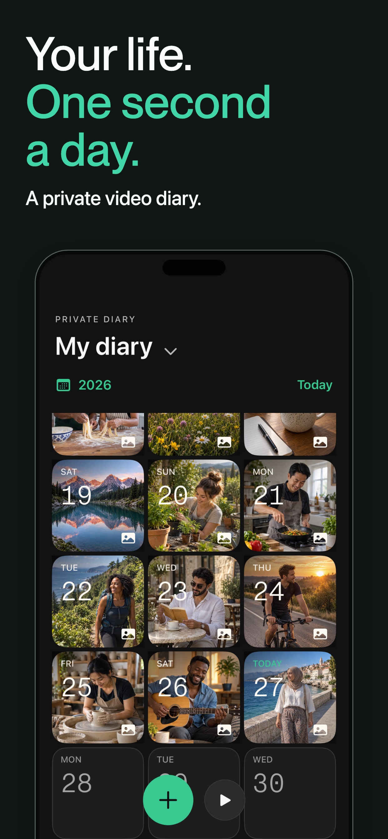 Screenshot 1 of 1 Private second a day