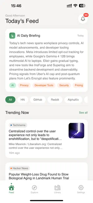 TechFeed - Tech News screenshot 2