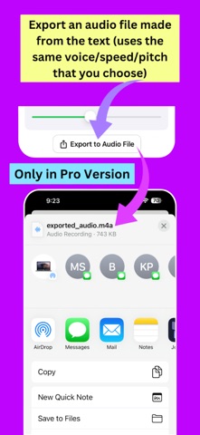 Easy Text to Speech Reader Pro Screenshot 2 of 10