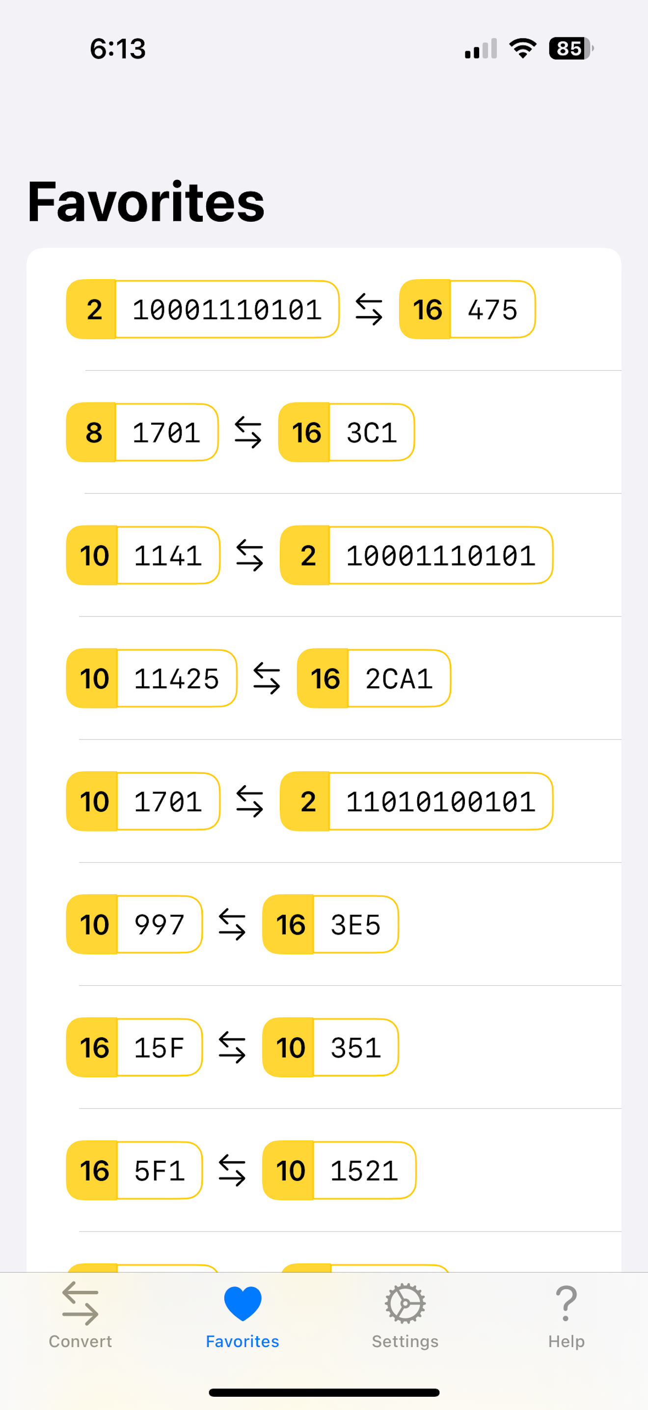 Base - Base Converter screenshot 3