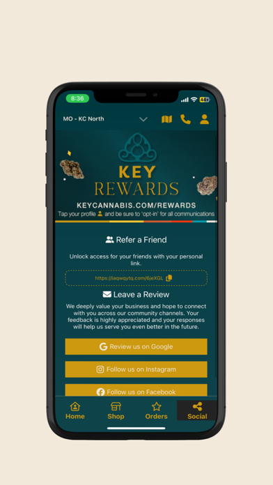 Key Rewards Screenshot