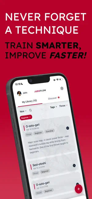 JudoFlow - Judo Training Pal screenshot 1
