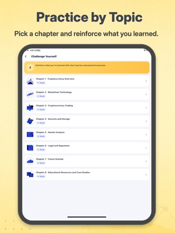 Start Crypto iPad screenshot