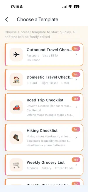 WishSeed: Wishlist & Checklist screenshot 3