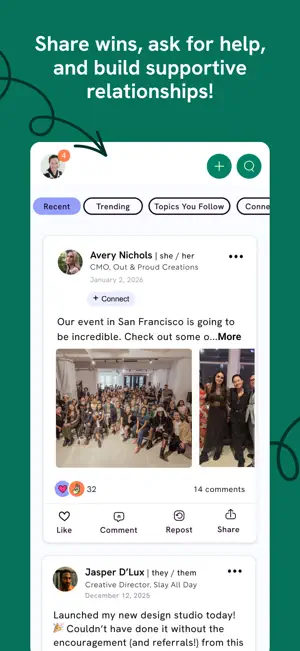 Hey Famm: LGBTQ+ Networking screenshot 3