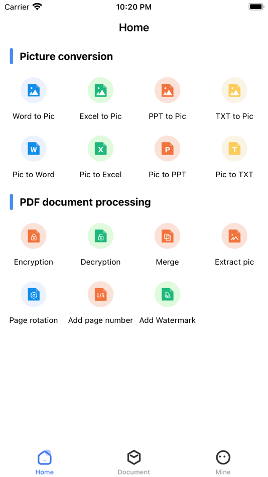 #2. Convert PDF to Word,Excel,PPT (iOS) Ved: 贤 邹