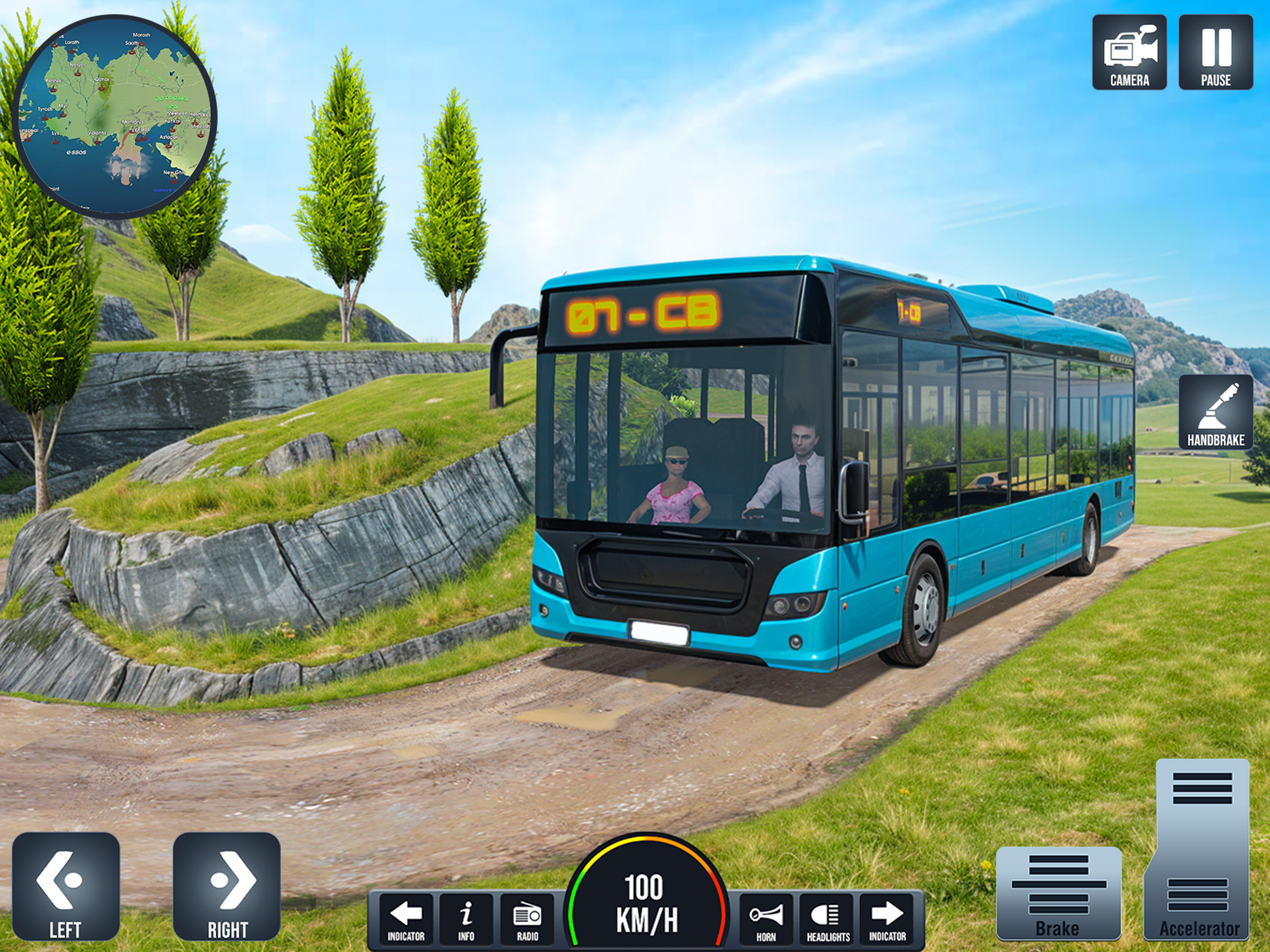 Granny Wheelie Driving Game