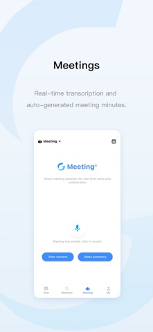 DeepWism-AI Research Assistant iPhone screenshot