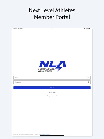 Next Level Athletes iPad screenshot