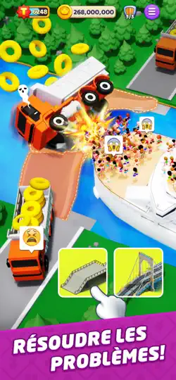Capture d'écran de Top Tycoon: Coin Theme Empire sur iPhone 6