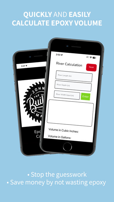 Screenshot #3 pour Epoxy River Calculator