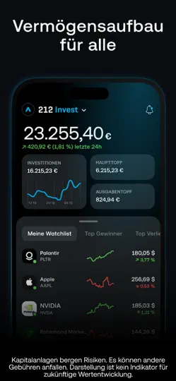 Screenshot von Trading 212 - Stocks & ETFs auf dem iPhone 1