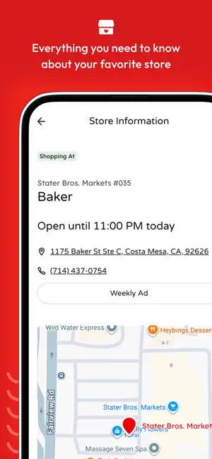 Stater Bros. Markets screenshot 5