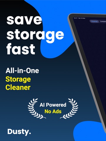AI Storage Cleaner: Dusty iPad screenshot
