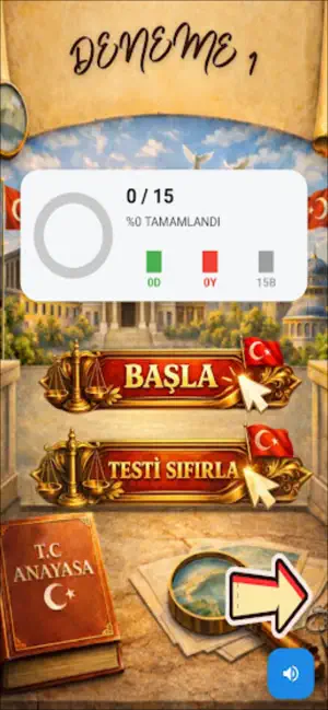 Vatandaşlık Soru Bankası screenshot 3