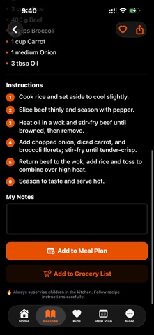 FlavorAI - AI Recipe Assistant iPhone screenshot