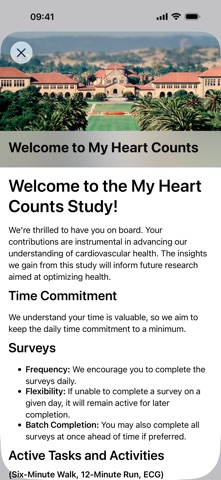 My Heart Counts iPhone screenshot