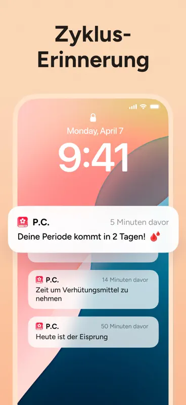 Perioden Kalender - Zyklus App screenshot 9 of 9