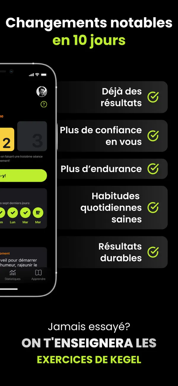 Screenshot #3 pour Better P: Exercices de Kegel
