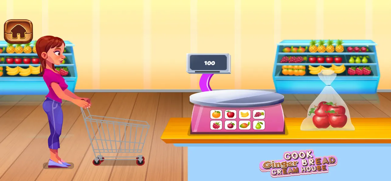 Screenshot #2 pour Cuisine pain d'épice Cake Jeux