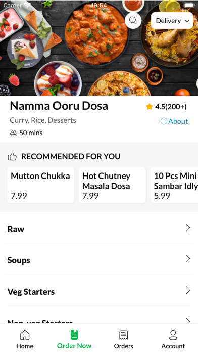 Namma Ooru Dosa Liverpool Screenshot
