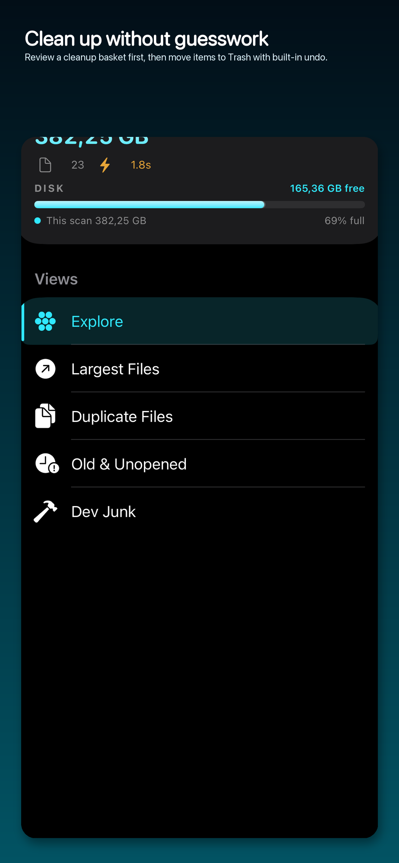 Storage Atlas screenshot 2