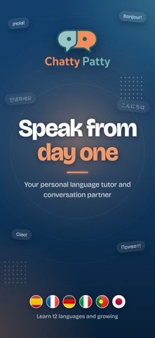 ChattyPatty - learn a language Screenshot 1 of 10