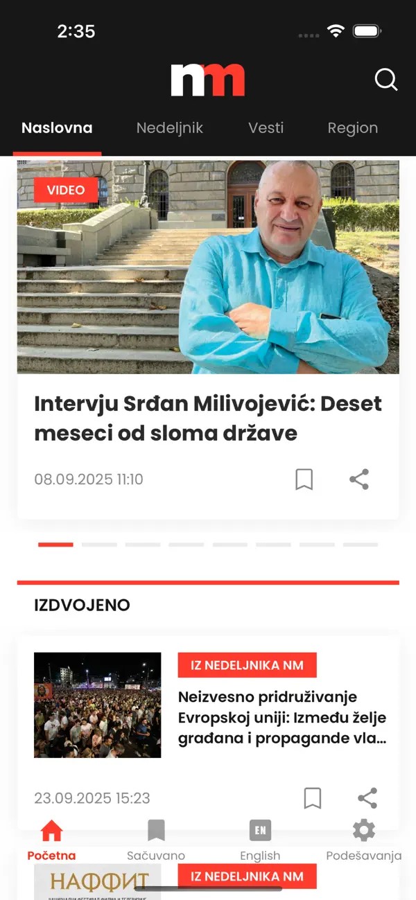 Screenshot #2 pour Novi Magazin