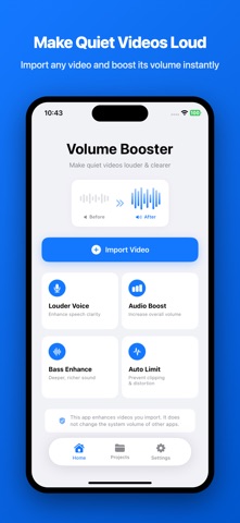Volume Booster for Video Screenshot 1 of 4