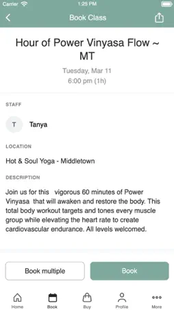 Hot & Soul Yoga screenshot 3