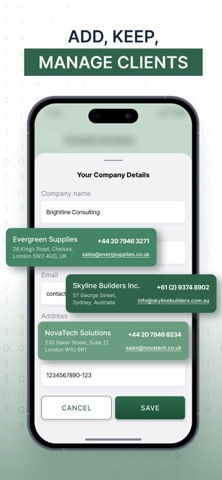 Receipt Creator・Invoice Maker screenshot