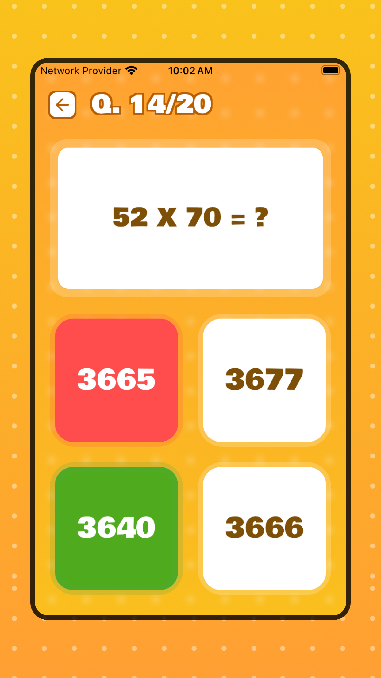 Maths Multiplication Table