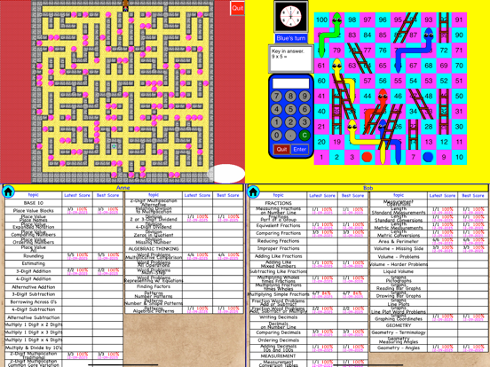 4th Grade Math - Math Galaxy iPad screenshot